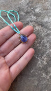 Borealis Tanzanite & Sleeping Beauty Turquoise Necklace