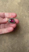 Sorento Rhodolite Garnet Ring - US size 9