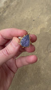 Hailey Carved Tanzanite Ring - Size 7 1/2