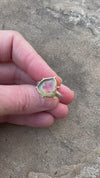 Hailey Watermelon Tourmaline Ring - size 6 1/2