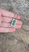 Osaka Paraiba Tourmaline Pendant in Gold on Silver