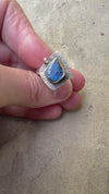 Milan London Boulder Opal and Diamond Ring - US Size 8