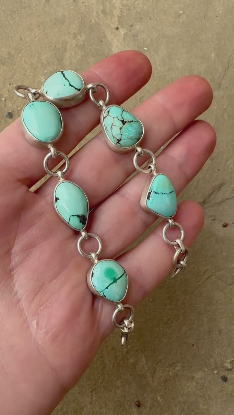 Luna Turquoise Nugget Bracelet