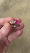 Kenai Pink Sapphire Ring - size 7