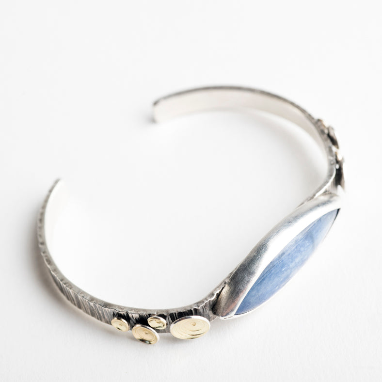 SAMPLE SALE - Kenai Kyanite Cuff Bracelet