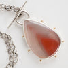 Callisto Botswana Agate Toggle Pendant