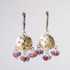 Cozumel Gemstone Tassel Earrings in 18k Gold & Silver