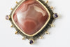 Sydney Laguna Agate & Lavender Sapphire Necklace, One of a Kind