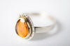 Sorento Yellow Tourmaline in 18k Gold & Silver Ring, Size 7