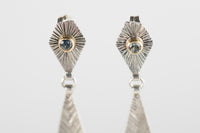 Glasgow London Blue Topaz & Sapphire Earrings