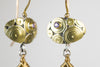 Corsico Pink Amethyst & Lavender Sapphire Earrings in Gold & Silver