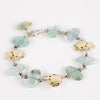 Pico Aquamarine Pebble & Atoll Bracelet in 18k Gold & Silver