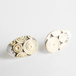 Maio Atoll Studs in 18k Gold and Silver